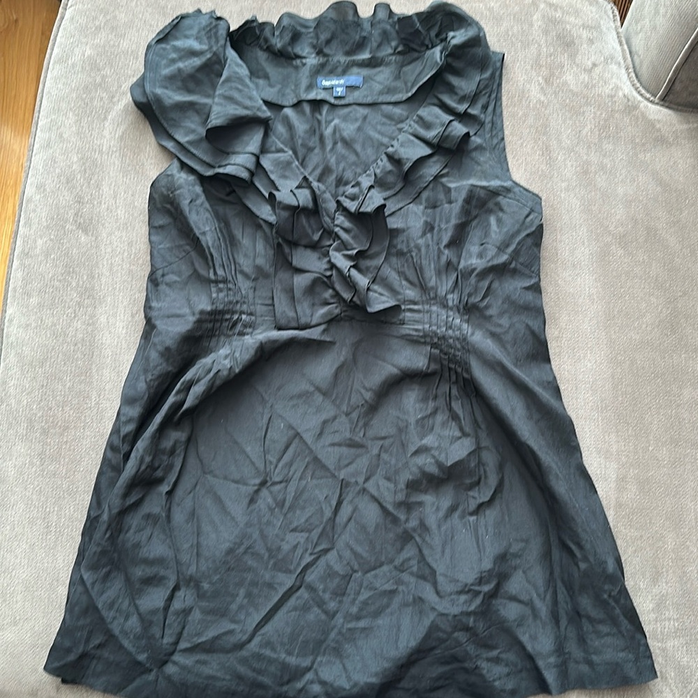 Maternity silk top